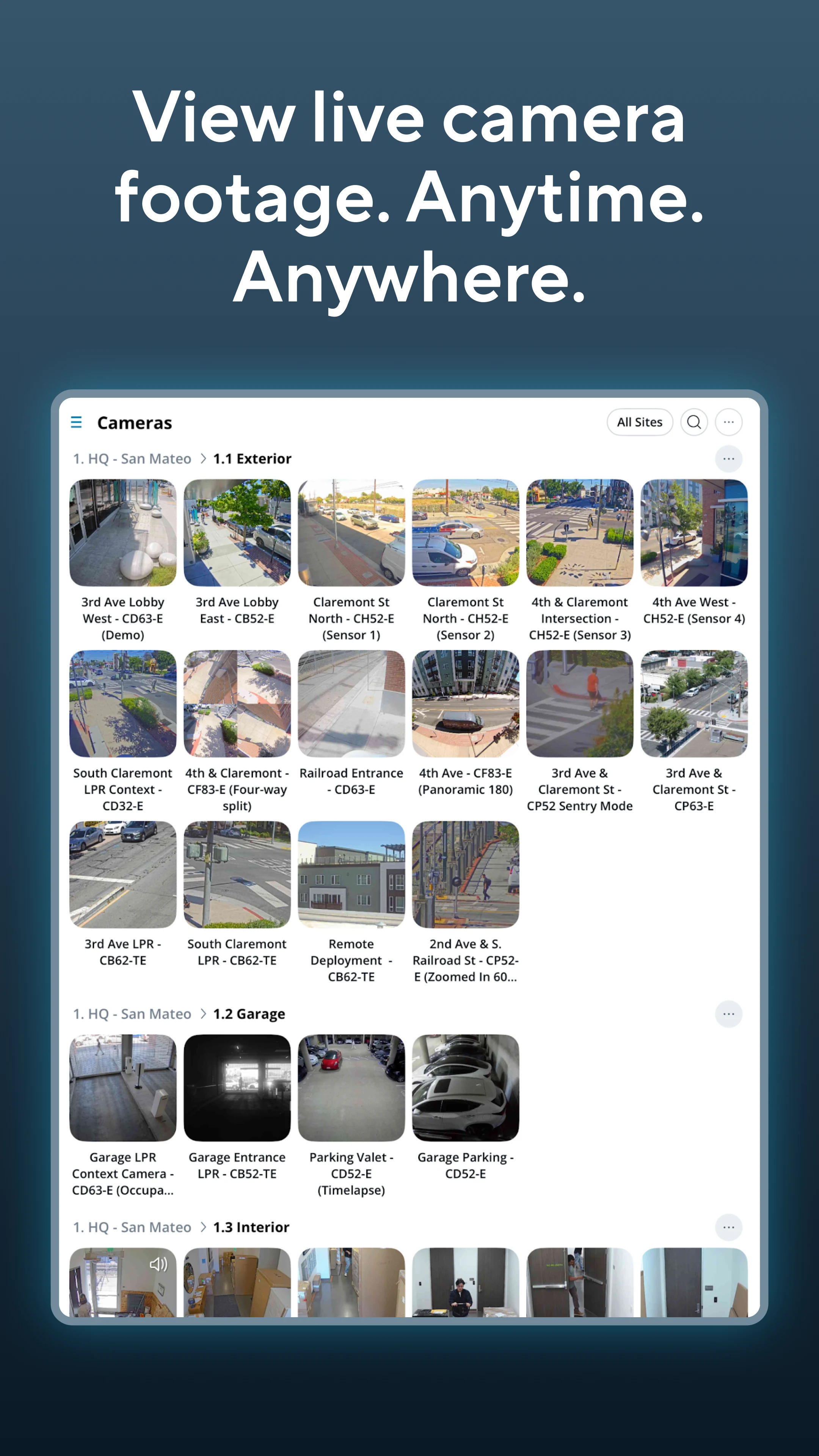 Verkada Command screenshot
